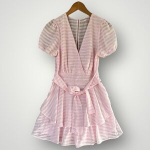 🎉5 for $45🎉 Miami Franchesca romper jumpsuit women size s pink